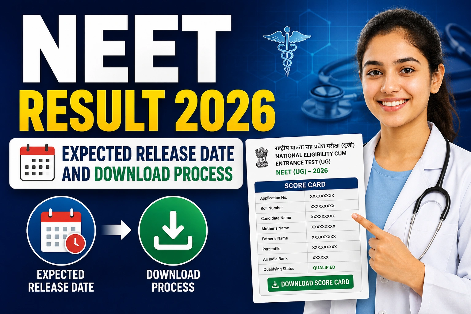 NEET Result 2026: Expected Release Date and Download Process